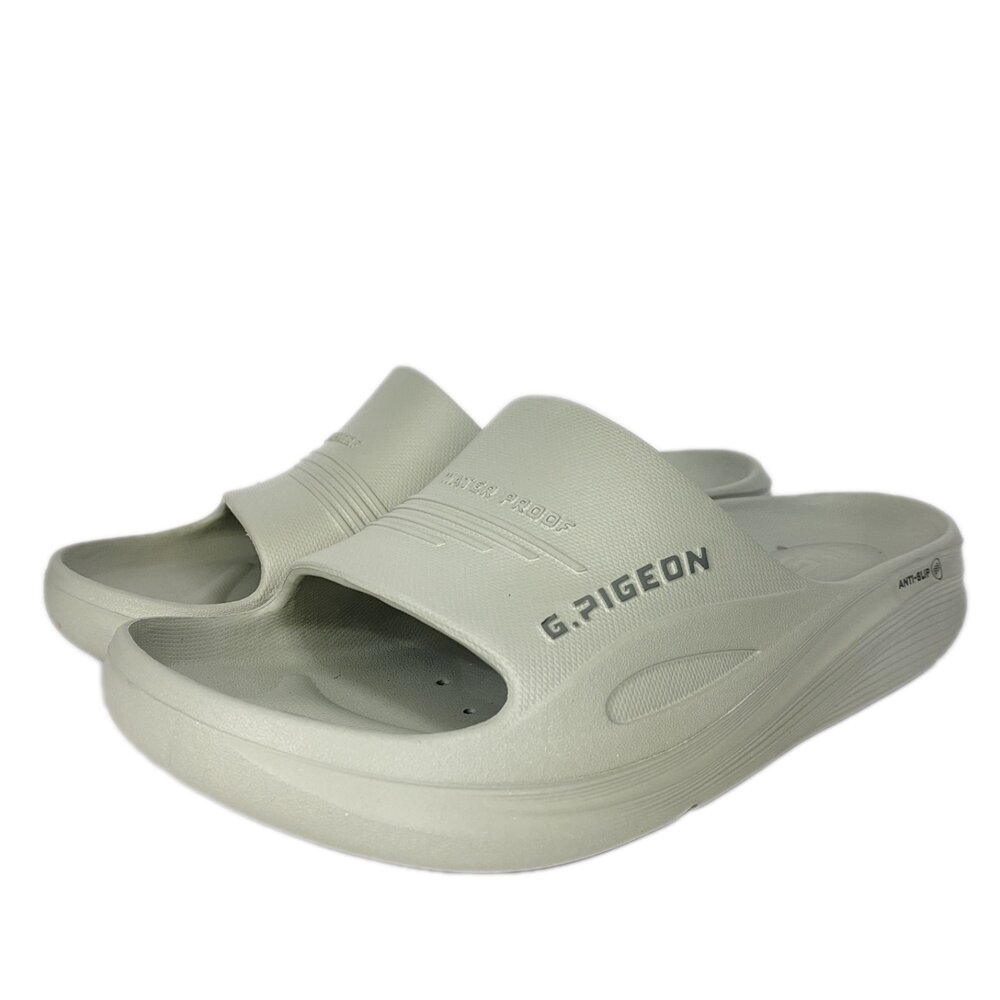 GP 厚底防滑拖鞋 男用女用 排水 室內室外 足弓平底休閒 綠藻蹦迪鞋 35-44號 A5350-圖片-8