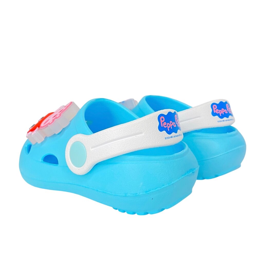 佩佩豬 兒童亮燈拖鞋 男童女童 園丁鞋 粉紅豬小妹 布希鞋 電燈-圖片-3