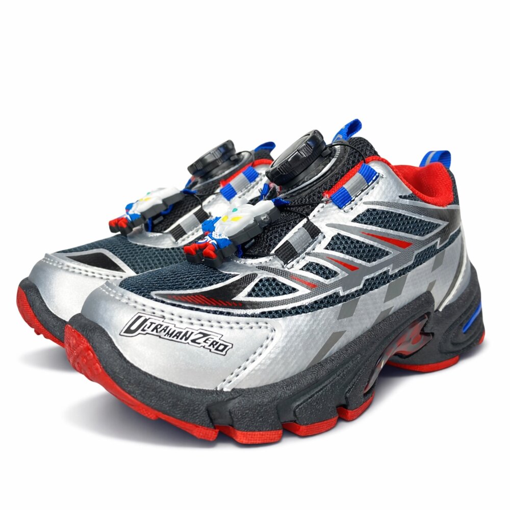 奧特曼 男童運動鞋 旋鈕鞋 超人力霸王 正品授權 旋轉扣 17-22號-圖片-1