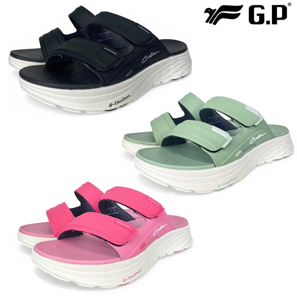 260405015459-🔥寬厚腳適合🔥 GP 女厚底拖鞋 雲端柔軟 防水防滑 足弓 36-39號 G5638W