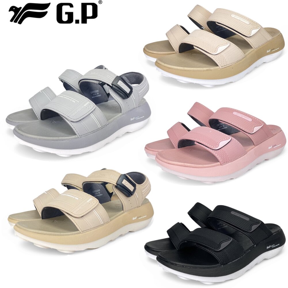 260418111859-GP 女用拖鞋 涼鞋 軟Q防水防滑 超輕量 舒芙綿 G6131W G6332W