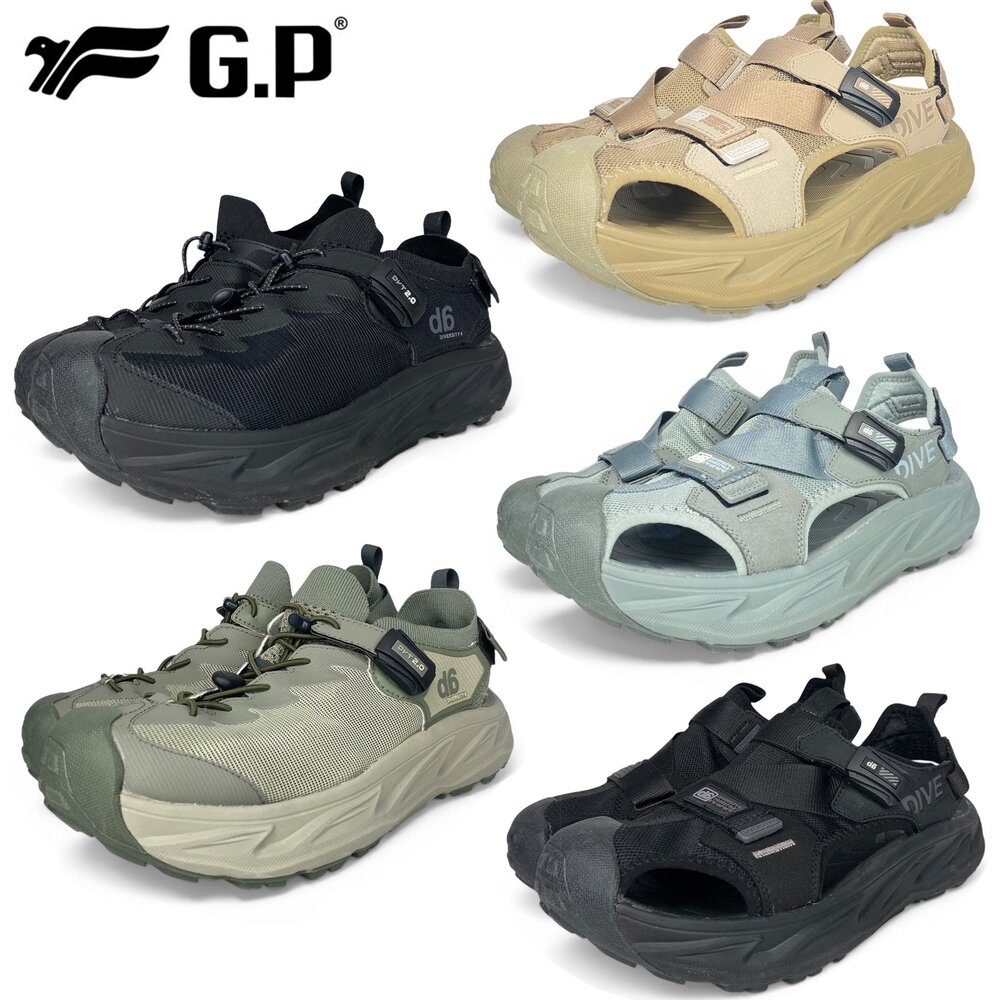 260420220316-GP d6 男人護趾涼鞋 運動越野 玩水溯溪 防水防滑 D691M D591M