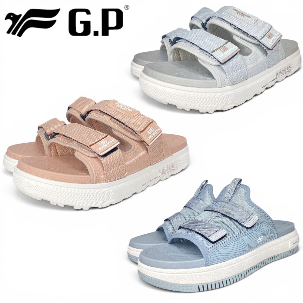 260517174310-GP d6 女用拖鞋 厚底足弓 休閒 防滑 玩水 36-39號 D672W D723W