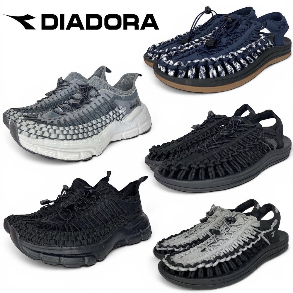 260603173213-Diadora 男人編織涼鞋 運動玩水 防滑 溯溪鞋 護趾 前包 包頭 休閒輕旅鞋 25-29號