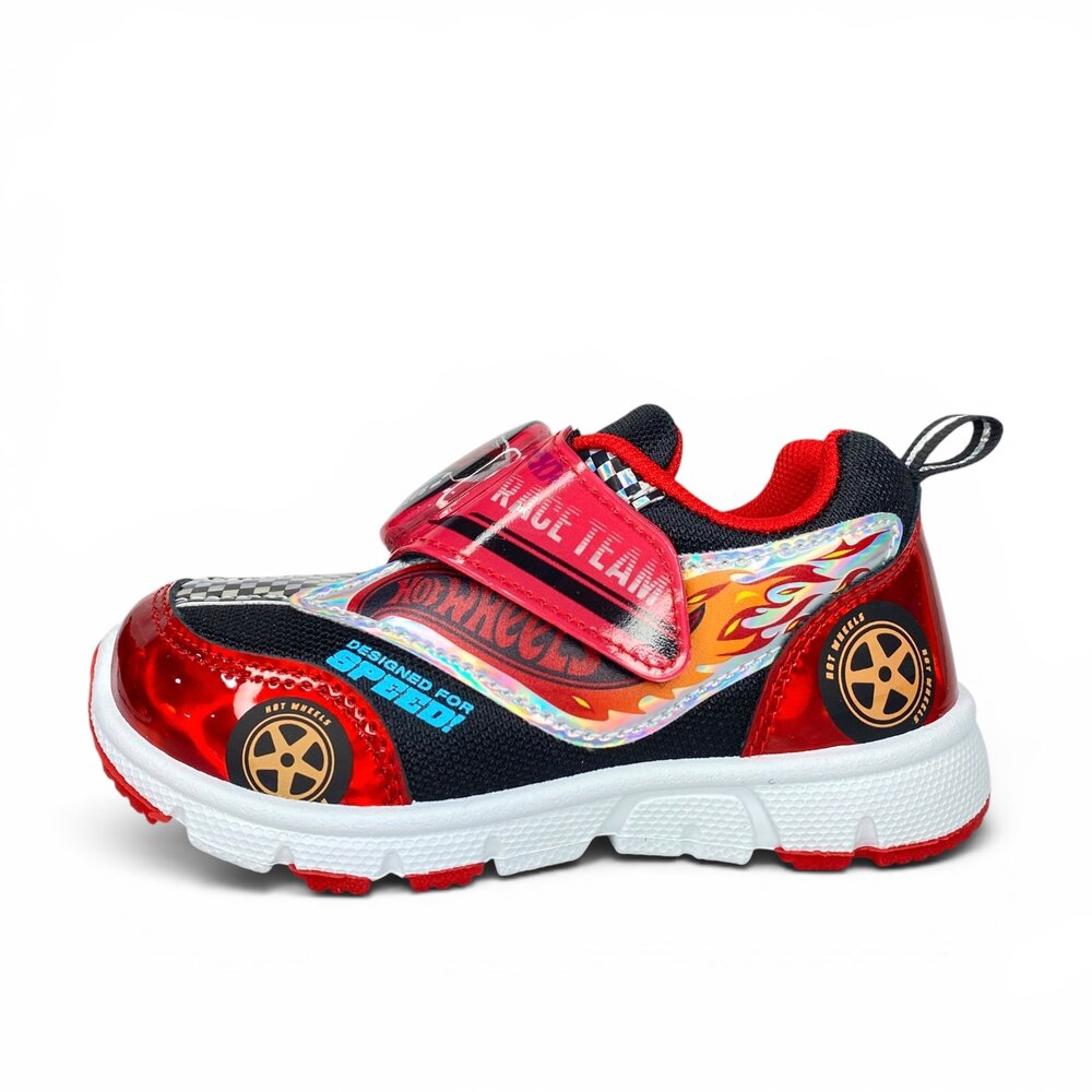 風火輪小汽車 男童運動鞋 電燈鞋 台灣製 兒童童鞋 hot wheel 66602-圖片-2
