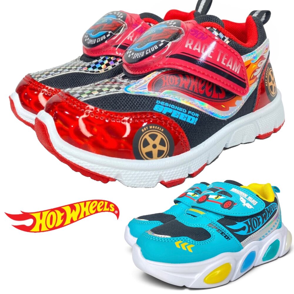 260616192950-風火輪小汽車 男童運動鞋 電燈鞋 台灣製 兒童童鞋 hot wheel 66602
