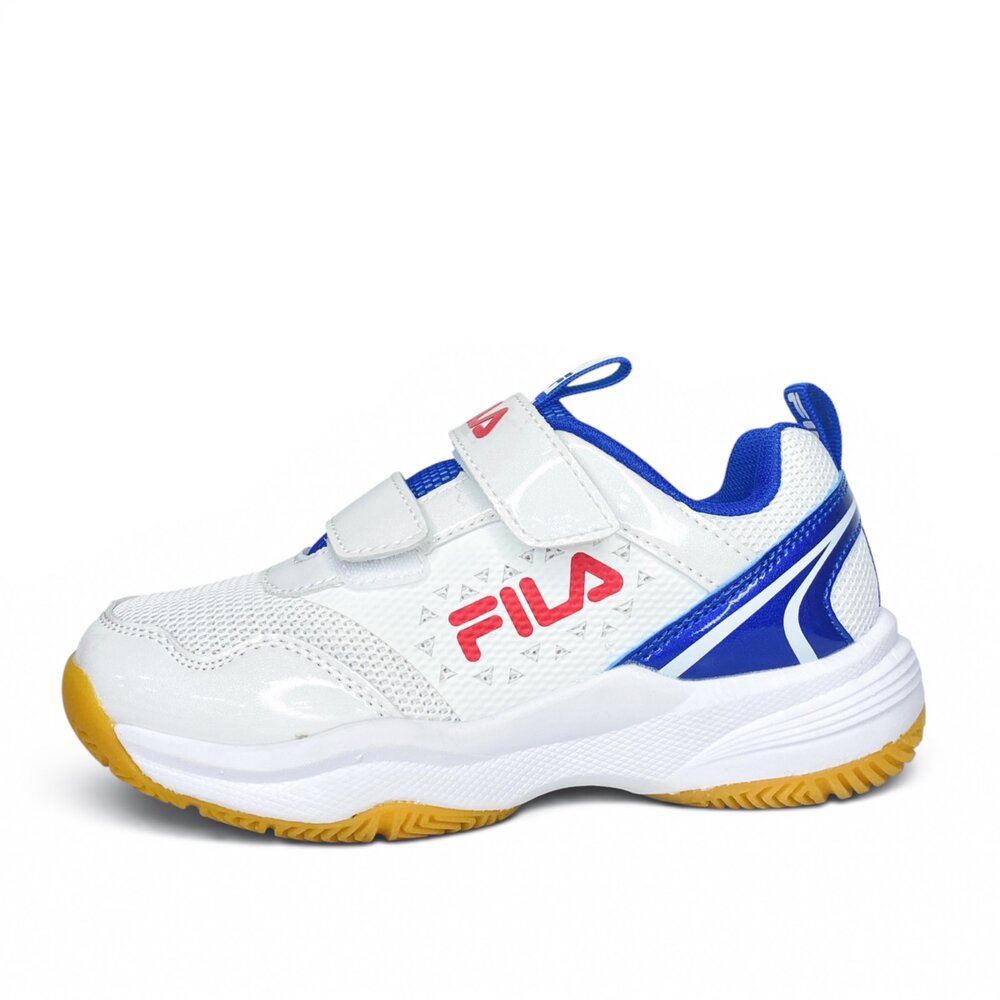 Fila 羽球鞋 排球鞋 室內足球鞋 運動鞋 男童女童 兒童 童鞋 全新正品 J804Z-圖片-3