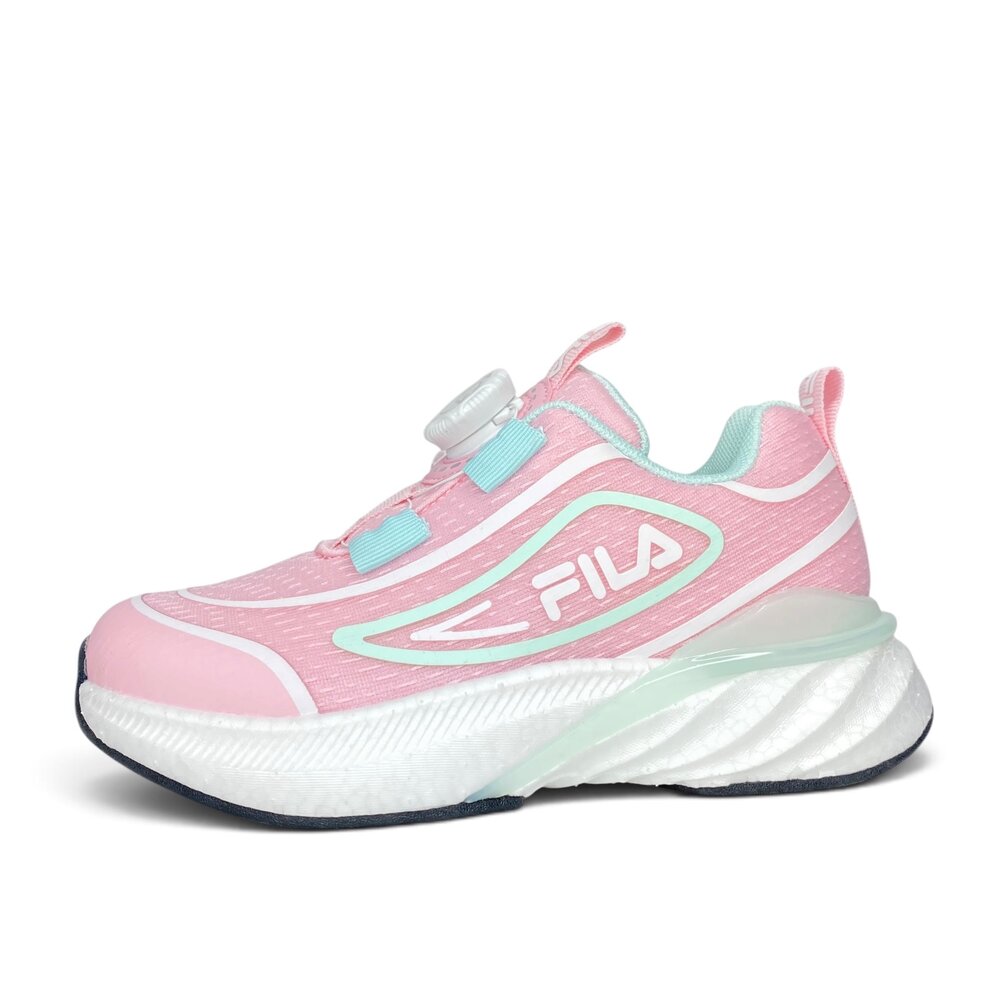 Fila 男童女童旋鈕運動鞋 最新款 機能鞋 童鞋 康特杯 大童 足弓 矯正鞋 J810A-圖片-5
