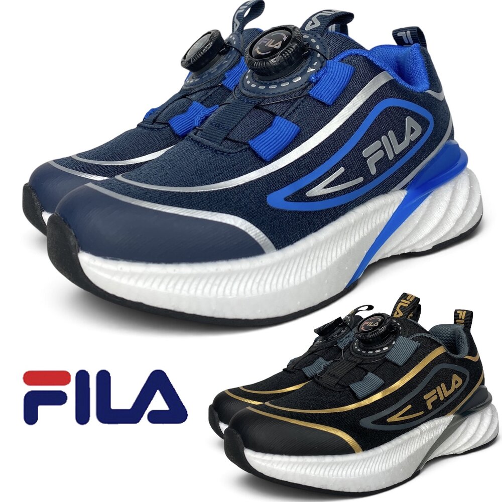 260728091636-Fila 男童旋鈕運動鞋 最新款 機能鞋 童鞋 康特杯 大童 足弓 矯正鞋 J810A