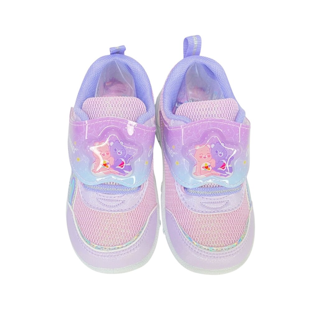 台灣製 女童運動鞋 彩虹熊 電燈鞋 正品授權 carebears 童鞋 CBKX69827-圖片-2