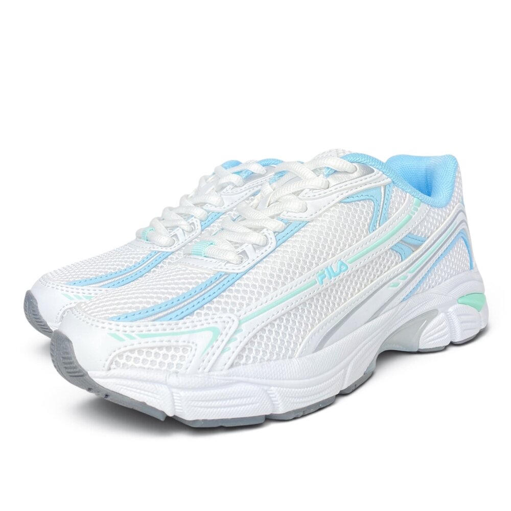 Fila 女用慢跑鞋 運動鞋 休閒鞋 球鞋 CIRCUIT 黑色 白色 復古 5-J907A-001-圖片-5