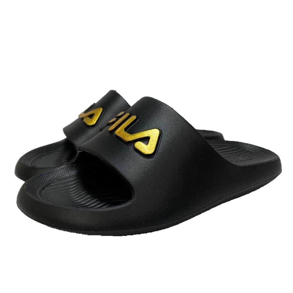 Fila 休閒玩水拖鞋 17-24號 兒童女用 全新正品 足弓 男童女童童鞋 斐樂 白色粉色 免運-圖片-1