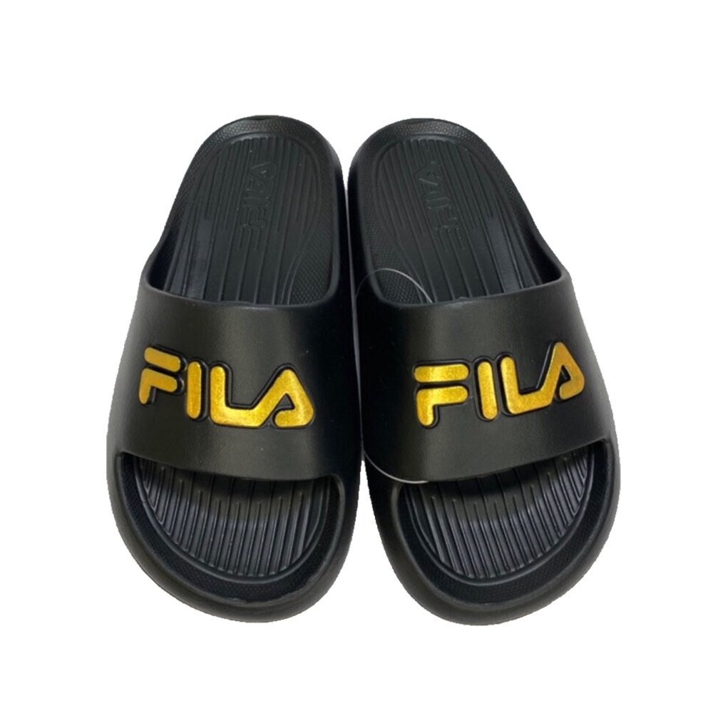 Fila 休閒玩水拖鞋 17-24號 兒童女用 全新正品 足弓 男童女童童鞋 斐樂 白色粉色 免運-圖片-2