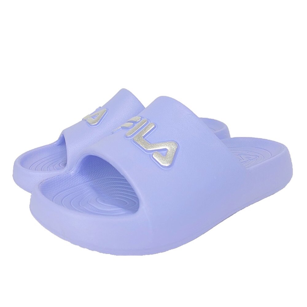 Fila 休閒玩水拖鞋 17-24號 兒童女用 全新正品 足弓 男童女童童鞋 斐樂 白色粉色 免運-圖片-3