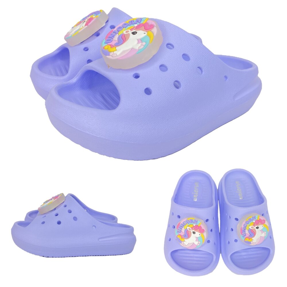 波力 兒童拖鞋 玩水 嬰兒 迪士尼 台灣製 男童女童 多美火車 15-22號 迪士尼 麥坤 美人魚-圖片-1