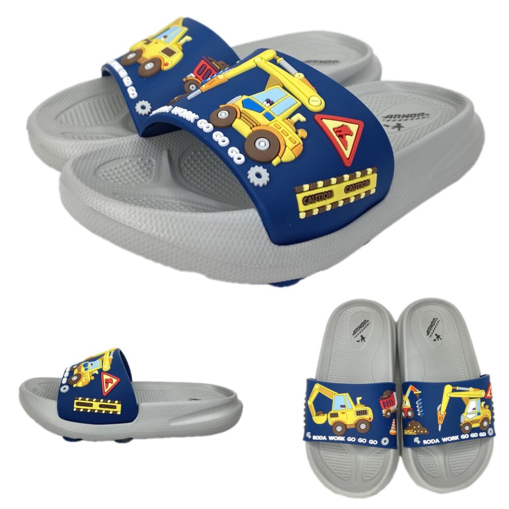 波力 兒童拖鞋 玩水 嬰兒 迪士尼 台灣製 男童女童 多美火車 15-22號 迪士尼 麥坤 美人魚-圖片-6