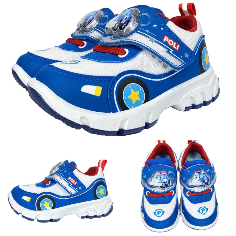 波力 運動鞋 電燈鞋 安寶 羅伊 男童 童鞋 台灣製 女童-圖片-2