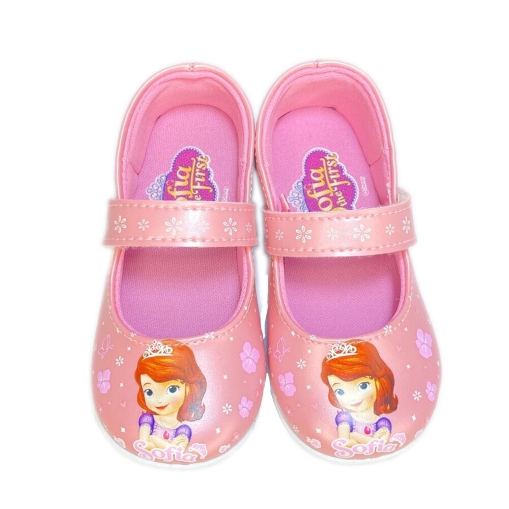 冰雪奇緣 室內鞋 休閒鞋 蘇菲亞公主 台灣製 童鞋 艾莎 安娜 迪士尼公主 魔鬼氈 17-21號-圖片-9