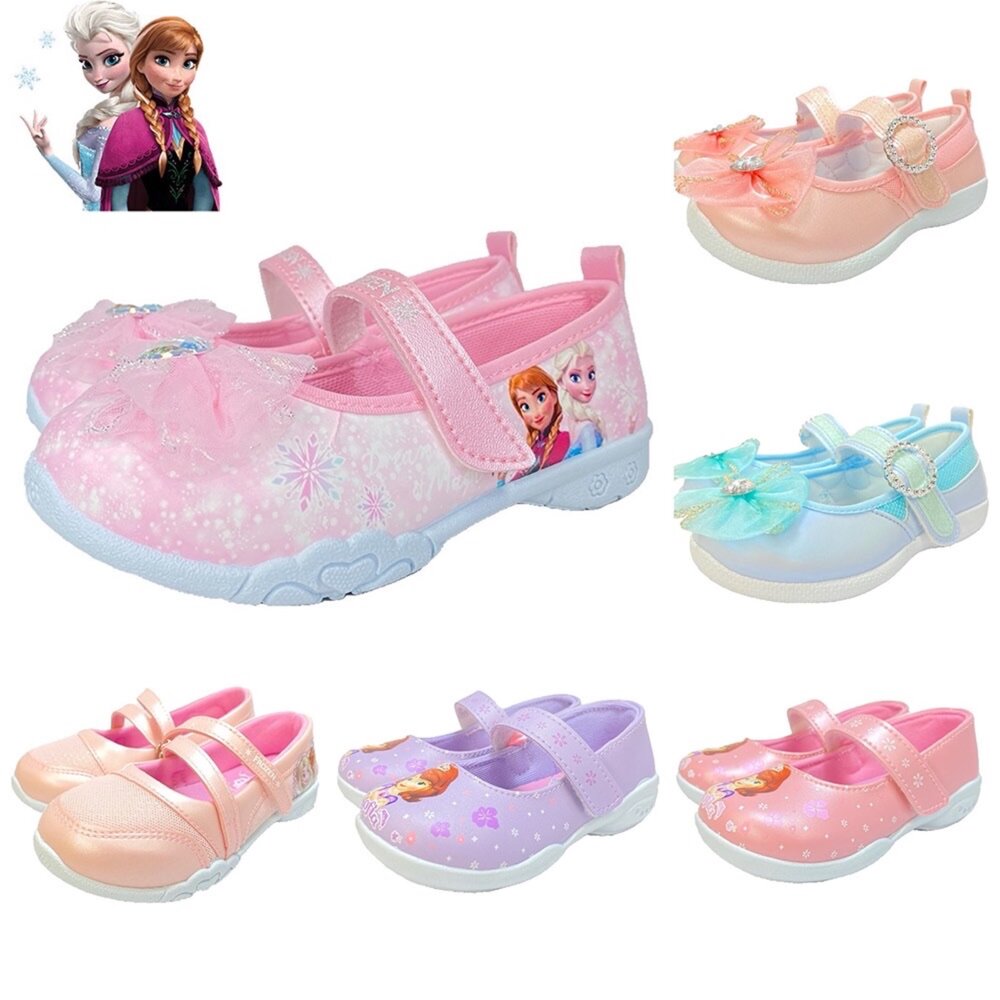 3278693084-冰雪奇緣 室內鞋 休閒鞋 蘇菲亞公主 台灣製 童鞋 艾莎 安娜 迪士尼公主 魔鬼氈 17-21號