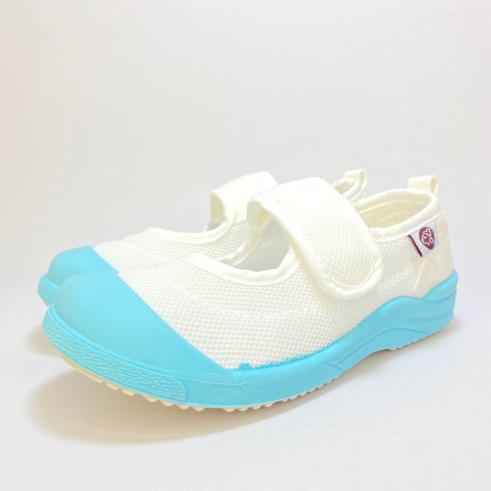 幼兒園室內鞋 送鞋墊 魔鬼氈 帆布 網布 透氣舒適 男童 女童 休閒鞋-圖片-5