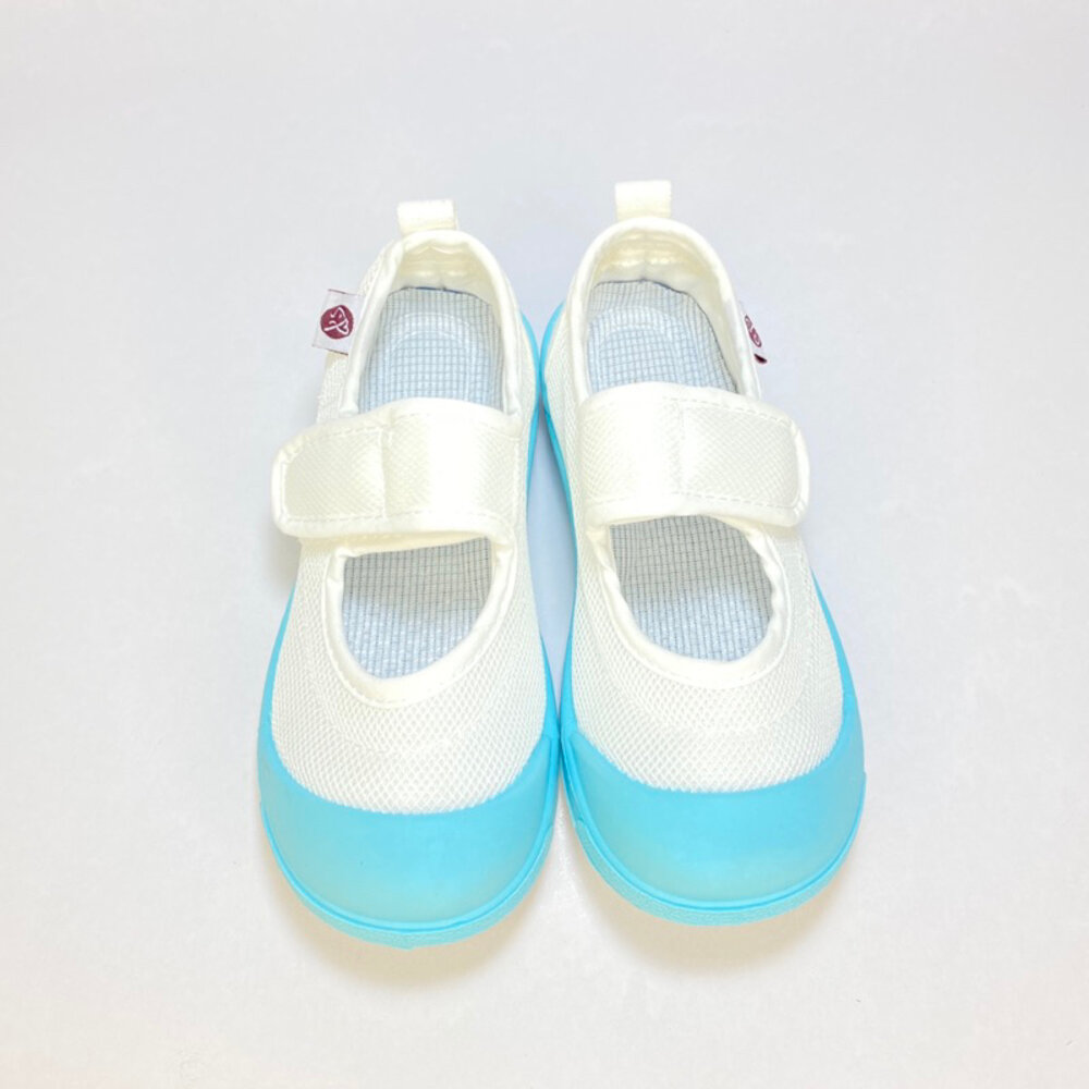 幼兒園室內鞋 送鞋墊 魔鬼氈 帆布 網布 透氣舒適 男童 女童 休閒鞋-圖片-6