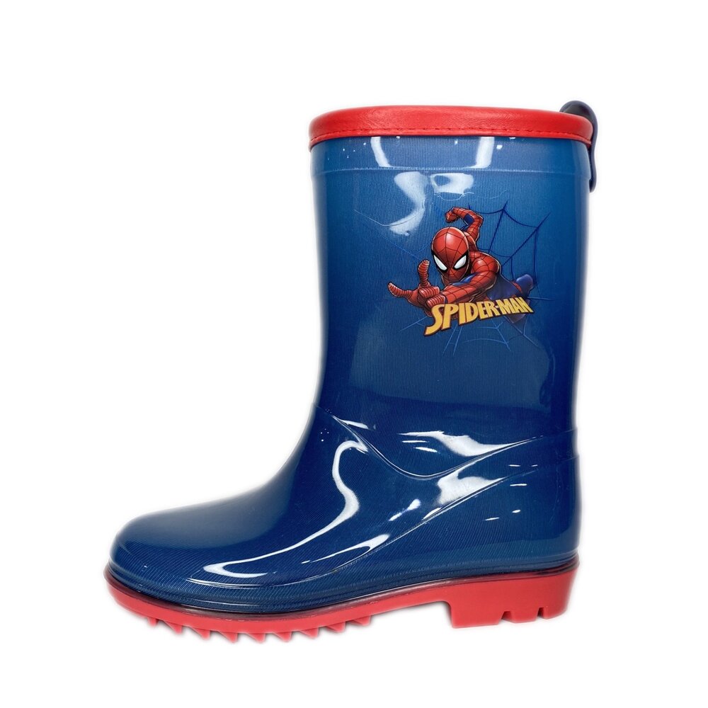 蜘蛛人 兒童雨鞋 冰雪奇緣 男童女童 高筒雨靴 正品授權 雨靴-圖片-3