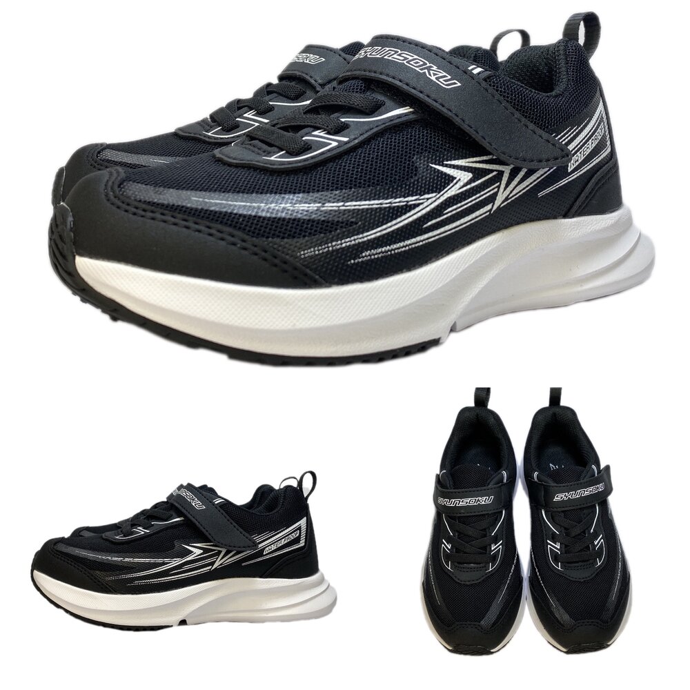 瞬足 男童運動鞋 3E寬楦 機能防水 球鞋 童鞋 魔鬼氈 Syunsoku ESJJ892 ESJJ894 152-圖片-2