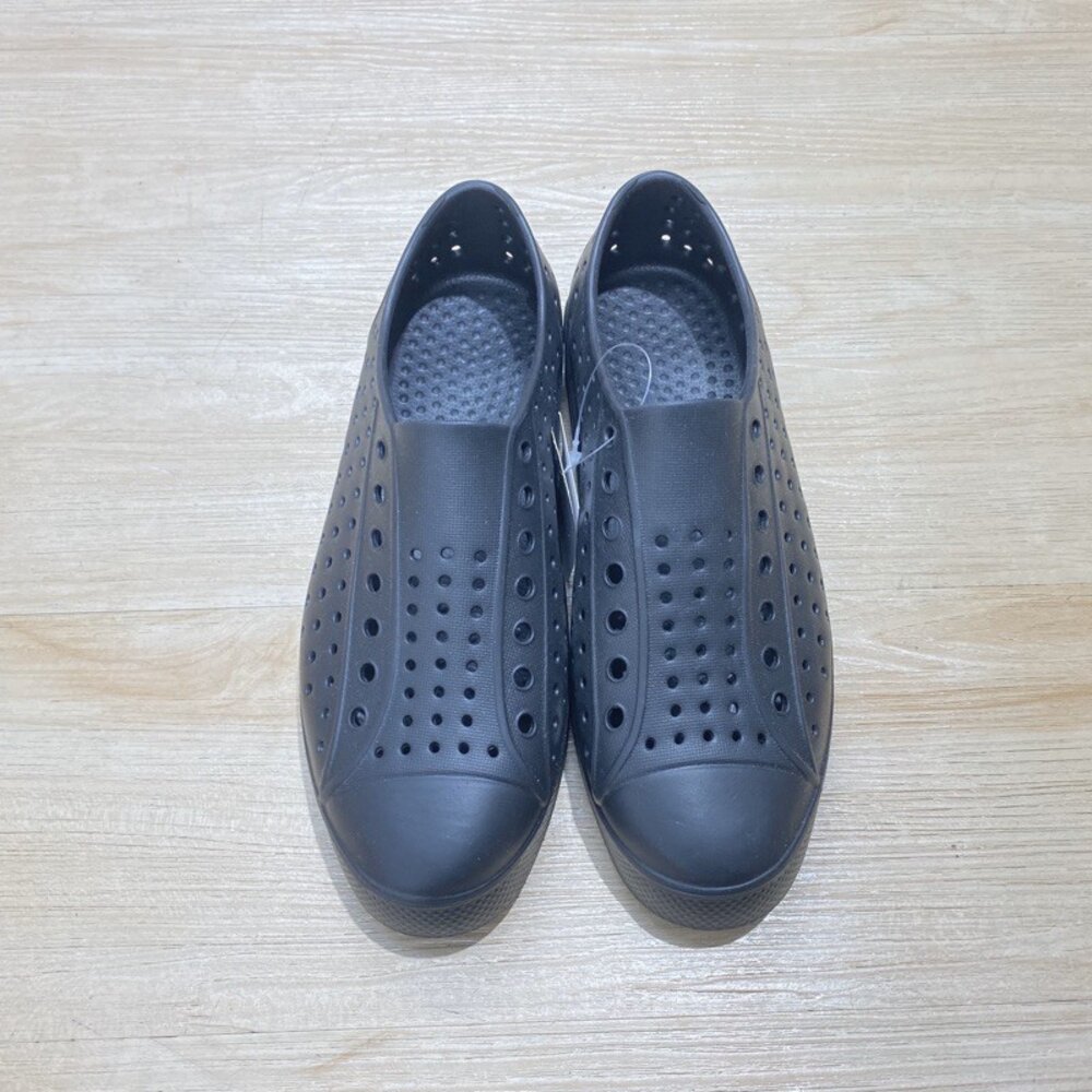 洞洞鞋 雨鞋 台灣製 親子鞋 防水防滑 白色 粉色 黑色-圖片-7