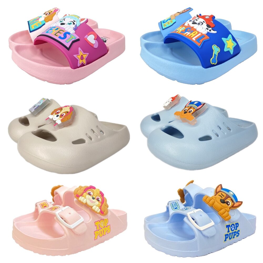 汪汪隊立大功 童鞋 拖鞋 台灣製 男童 女童 15-22號 阿奇 天天 封面照片