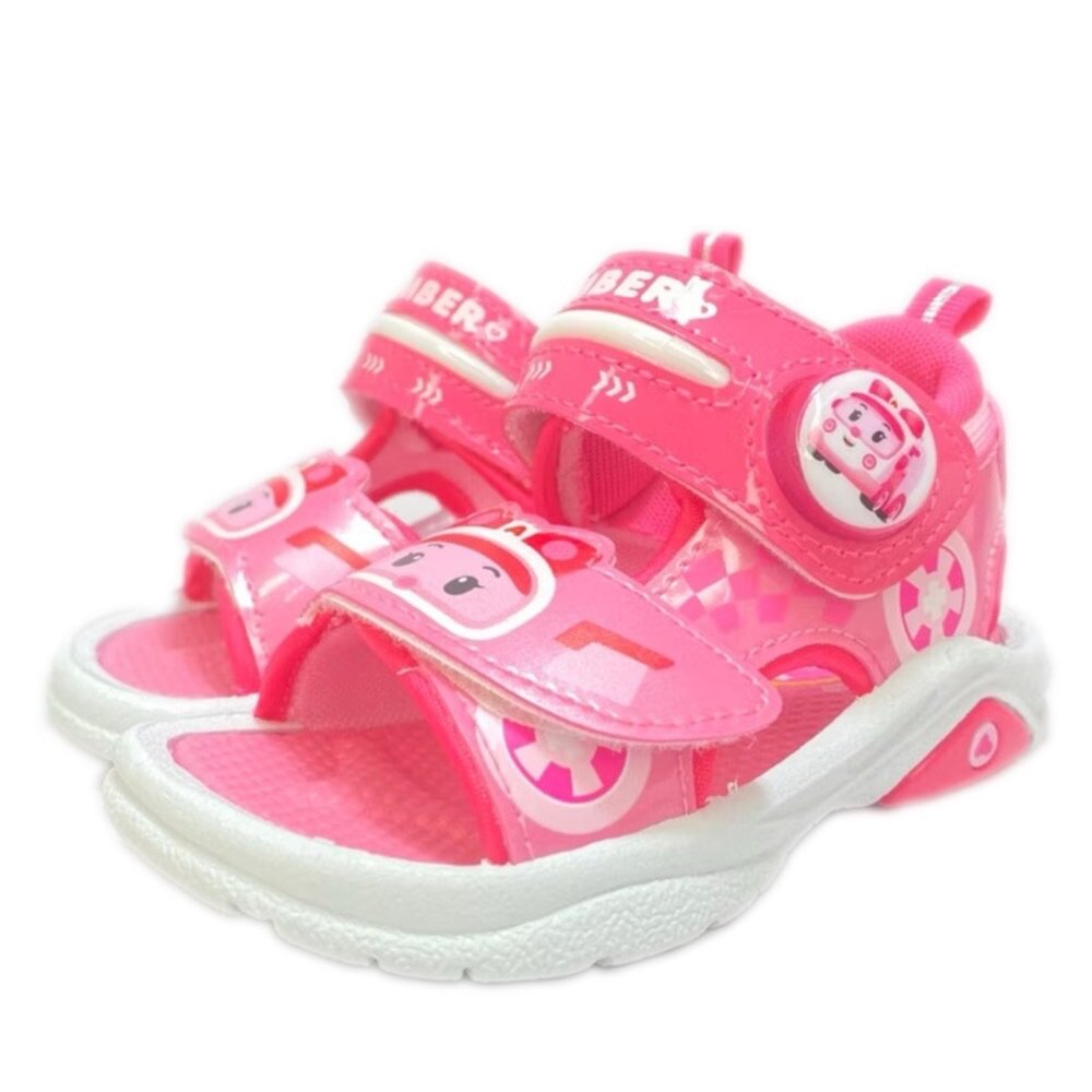 波力涼鞋 童鞋 運動休閒電燈涼鞋 安寶羅伊 台灣製 16-20號 男童女童 幼稚園國小-圖片-5