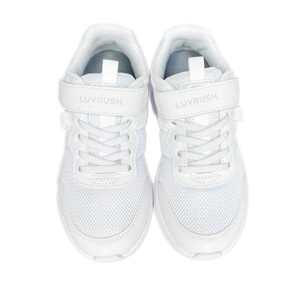 Moonstar 全白運動鞋 學生鞋 球鞋 新款 白色 月星 大童 中童 寬楦 3E-圖片-7