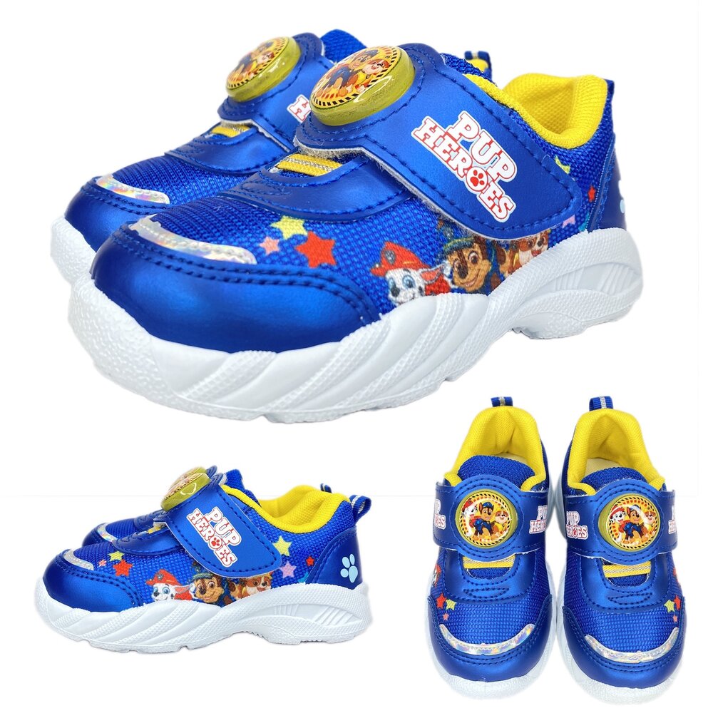 汪汪隊 運動鞋 球鞋 電燈鞋 台灣製 童鞋 男童 女童 中童 阿奇 天天 小童心鞋坊 立大功-圖片-1