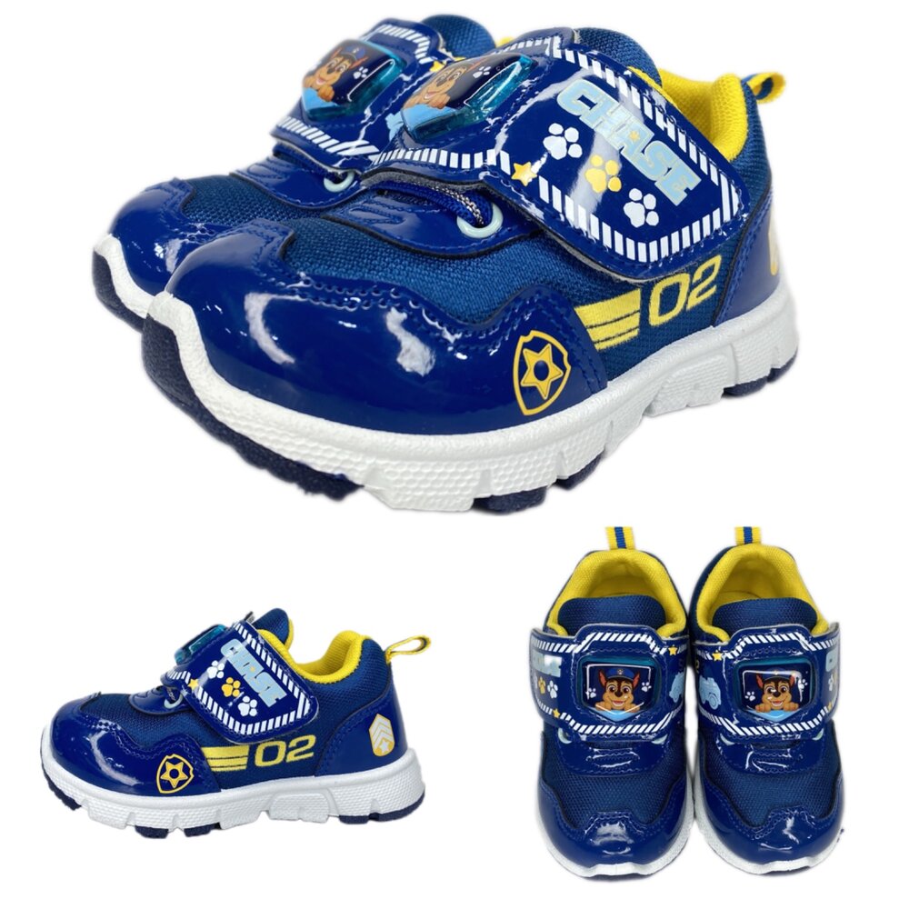 汪汪隊 運動鞋 球鞋 電燈鞋 台灣製 童鞋 男童 女童 中童 阿奇 天天 小童心鞋坊 立大功-圖片-1