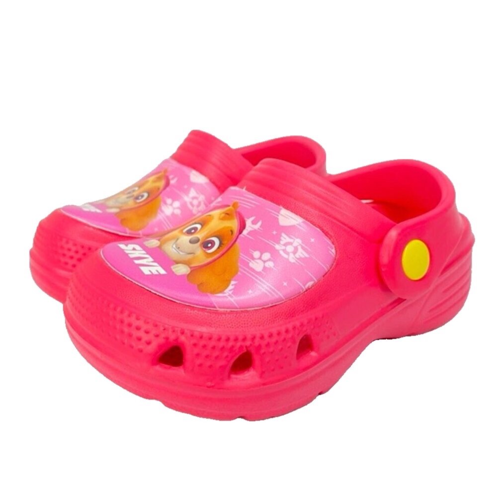 汪汪隊 園丁鞋 男童前包玩水 台灣製 15-22號 布希鞋 拖鞋 女童-圖片-6