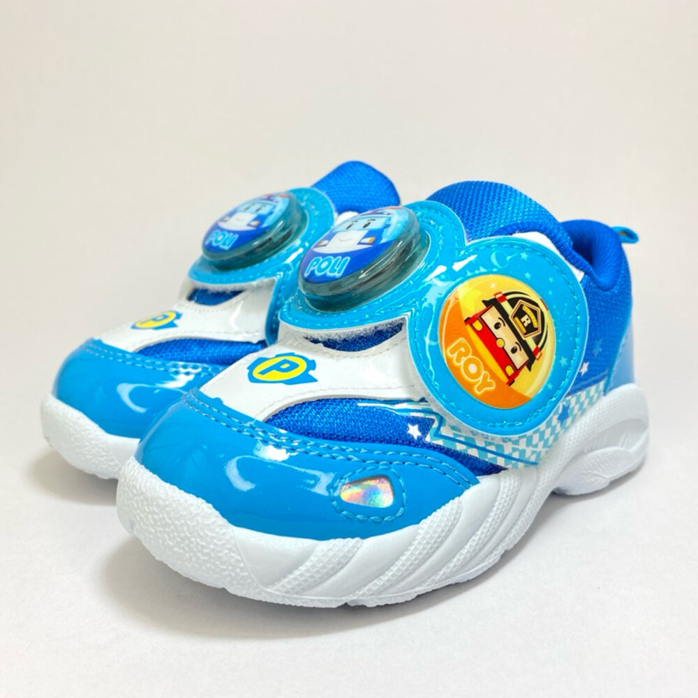 波力 男童運動鞋球鞋 羅伊安寶 16-20號 電燈鞋 pokx91276-圖片-2