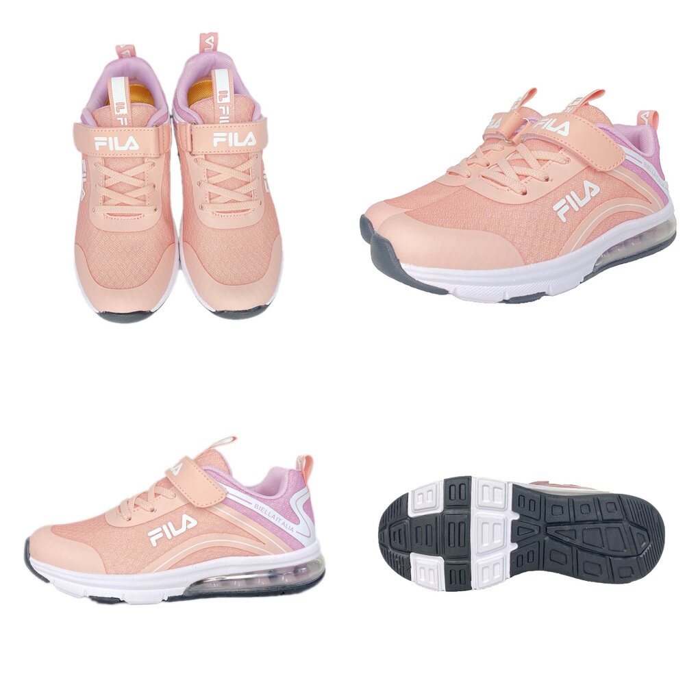 Fila 氣墊運動鞋 旋鈕鞋 球鞋 矯正鞋 康特杯 氣墊鞋 正品 男童女童 童鞋-圖片-11