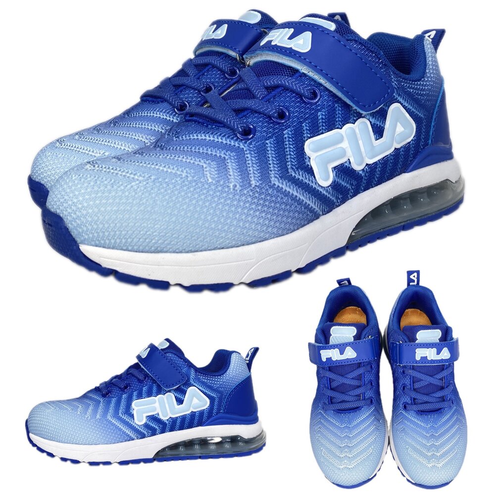 Fila 氣墊運動鞋 旋鈕鞋 球鞋 矯正鞋 康特杯 氣墊鞋 正品 男童女童 童鞋-圖片-10