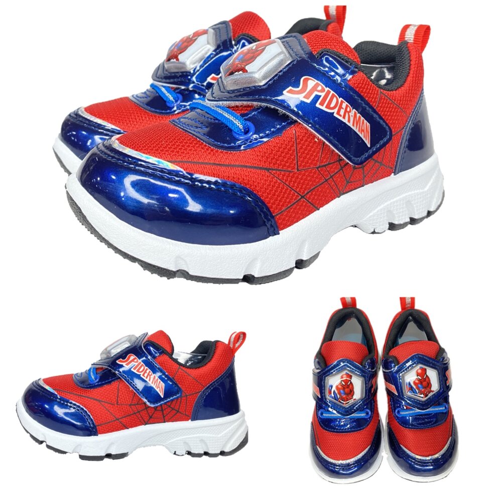 蜘蛛人 童鞋 運動鞋 電燈鞋 球鞋 男童 漫威 marvel 55112-圖片-2