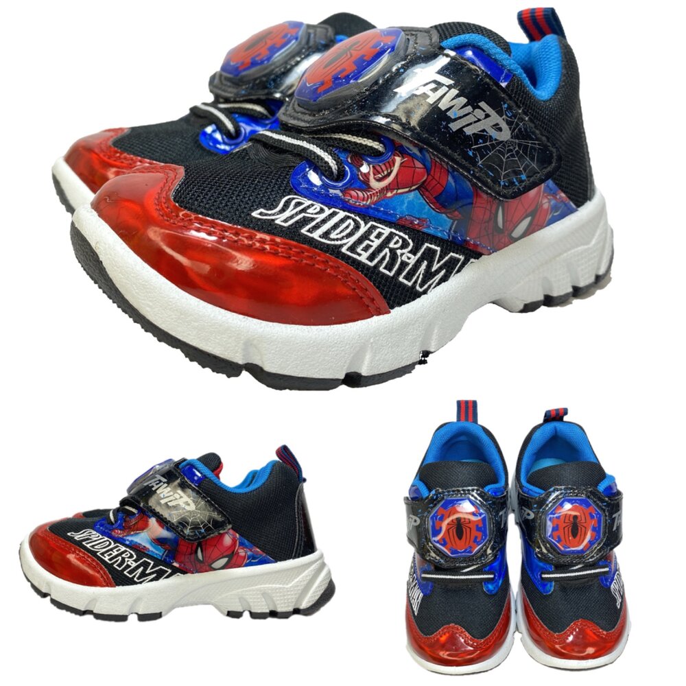 蜘蛛人 童鞋 運動鞋 電燈鞋 球鞋 男童 漫威 marvel 55112-圖片-3