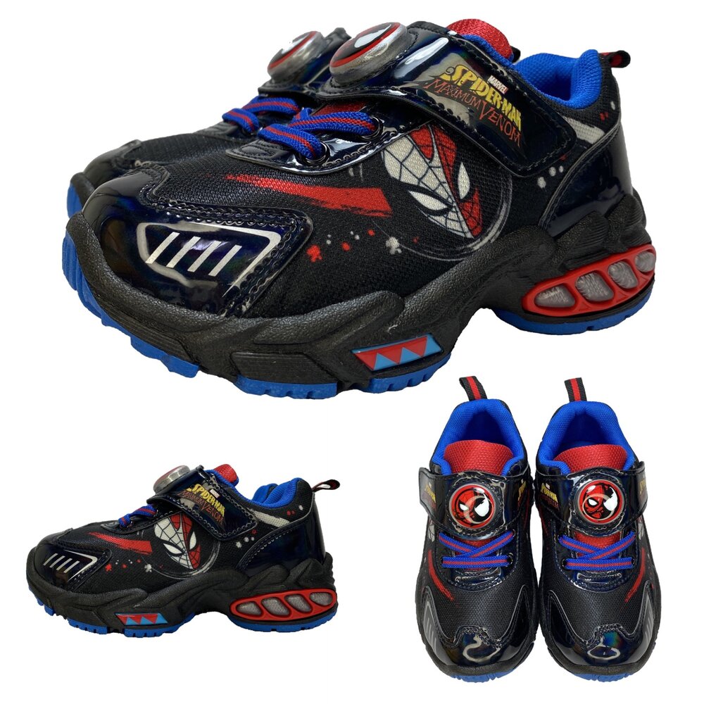 蜘蛛人 童鞋 運動鞋 電燈鞋 球鞋 男童 漫威 marvel 55112-圖片-4
