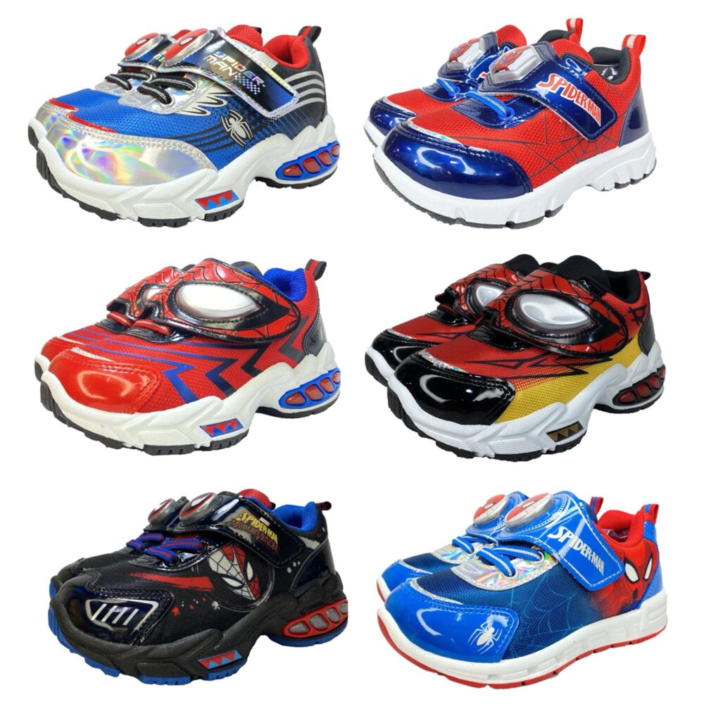 7068959016-蜘蛛人 童鞋 運動鞋 電燈鞋 球鞋 男童 漫威 marvel 55112