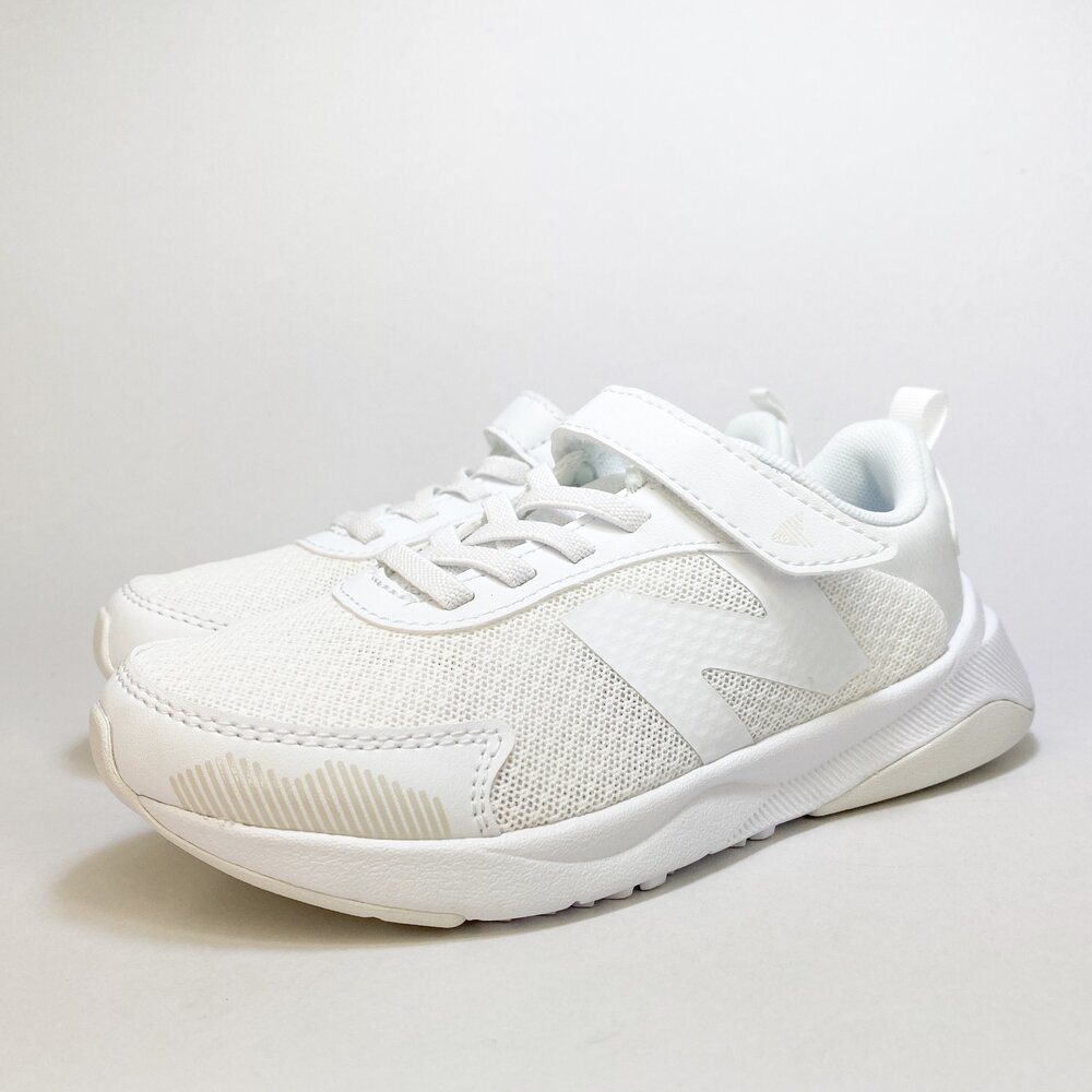 New balance 全白球鞋 白色運動鞋 學生鞋 魔鬼氈 全新正品 紐巴倫 570系列-圖片-1