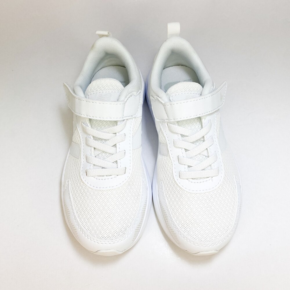 New balance 全白球鞋 白色運動鞋 學生鞋 魔鬼氈 全新正品 紐巴倫 570系列-圖片-2