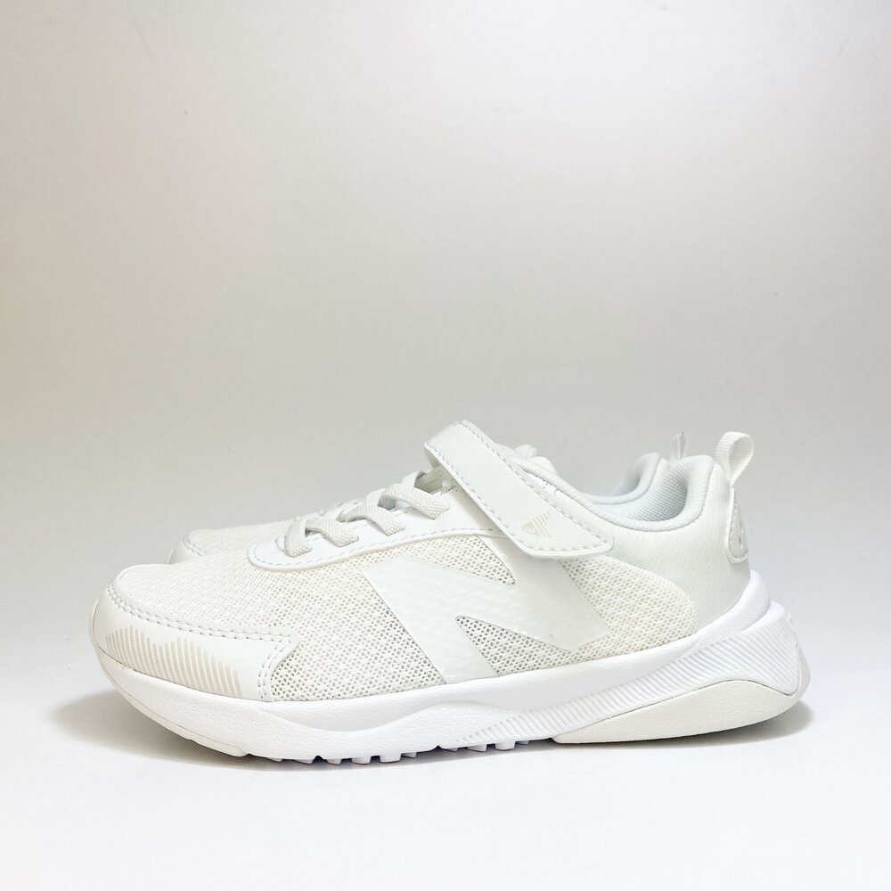 New balance 全白球鞋 白色運動鞋 學生鞋 魔鬼氈 全新正品 紐巴倫 570系列-圖片-3