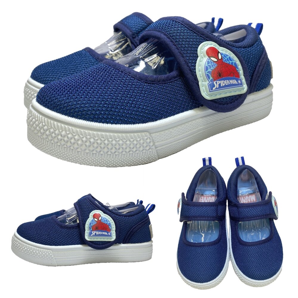 幼兒園室內鞋 台灣製 冰雪奇緣 蜘蛛人 波力 史奴比 迪士尼 正品授權 女童 男童 米奇 米妮 童鞋 魔鬼氈-圖片-3