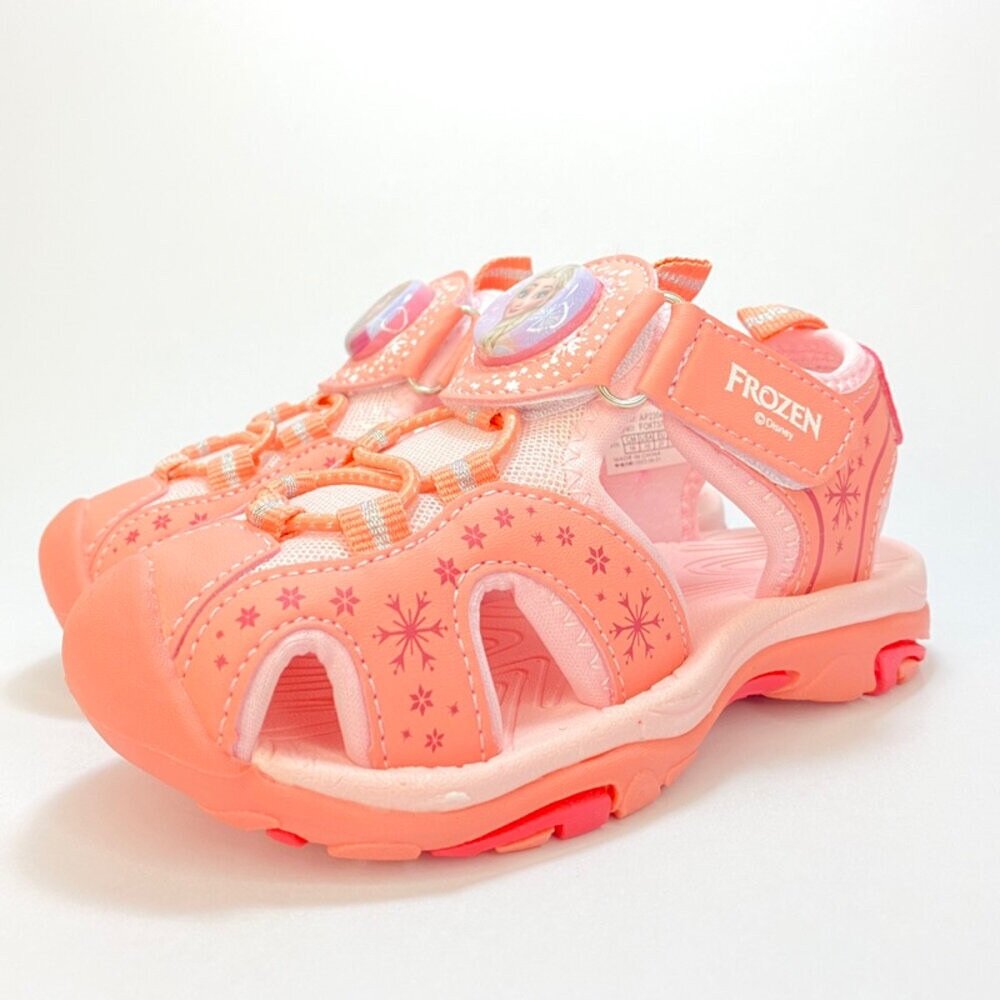波力 冰雪奇緣 護趾涼鞋 水涼鞋 電燈鞋 童鞋 運動涼鞋 羅伊 蜘蛛人 艾莎 安娜 魔鬼氈-圖片-6