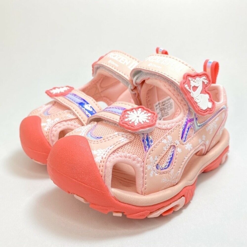 波力 冰雪奇緣 護趾涼鞋 水涼鞋 電燈鞋 童鞋 運動涼鞋 羅伊 蜘蛛人 艾莎 安娜 魔鬼氈-圖片-8