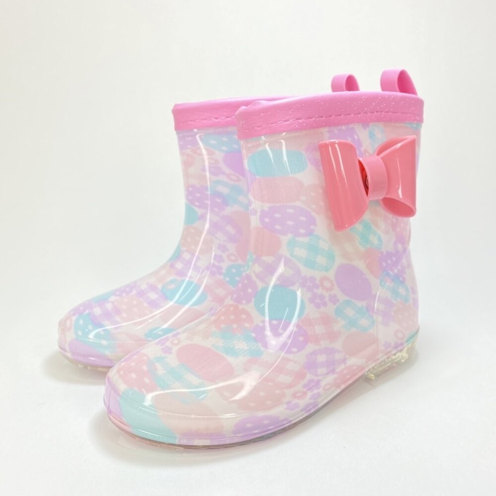 兒童雨鞋 雨靴 15-24號 大童 中童 🔥台灣現貨🔥 出口日本 男童 女童 彩虹雨鞋＇＇ 封面照片