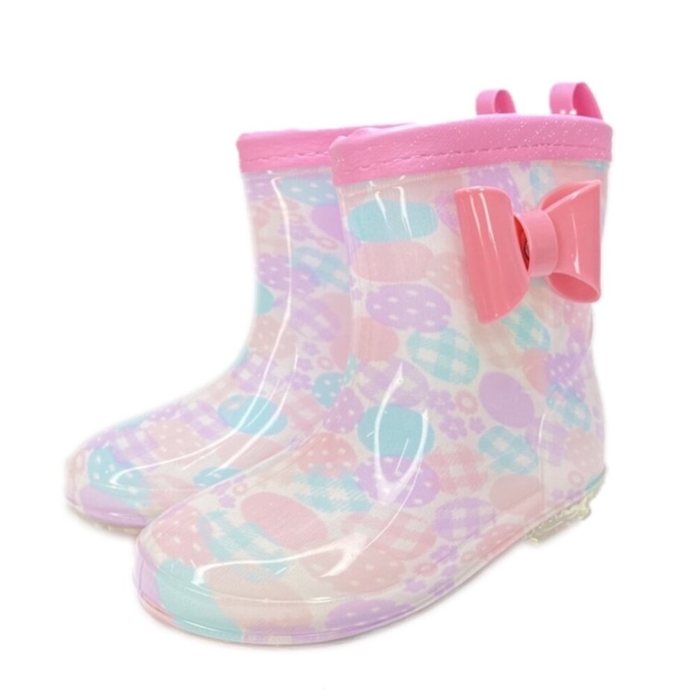 兒童雨鞋 雨靴 15-24號 大童 中童 🔥台灣現貨🔥 出口日本 男童 女童 彩虹雨鞋-圖片-4