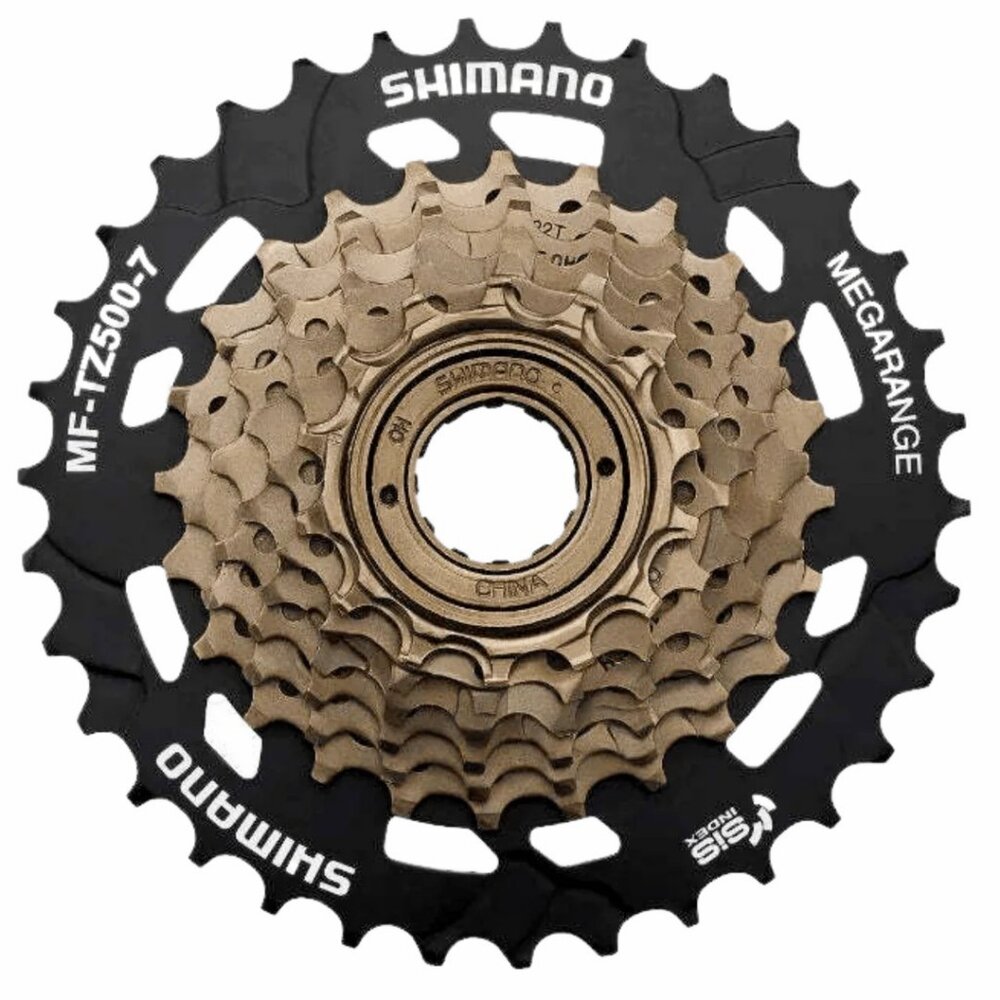 18490646314-SHIMANO 飛輪 MF-TZ500-7 鎖牙式 14-28 7速